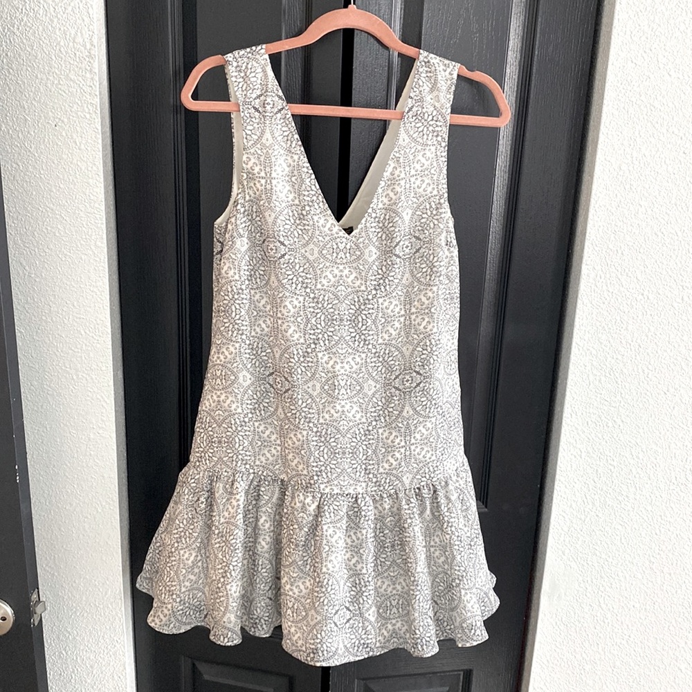 AS by DF mini silk shift dress Size S